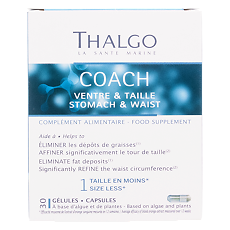 Купить Thalgo Coach Stomach & Waist Плоский живот и Тонкая талия капсулы массой 493,5 мг 30 шт цена