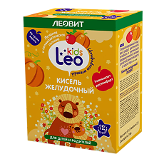 Купить Леовит Leo Kids Кисель желудочный для детей по 12 г пакеты 5 шт. цена
