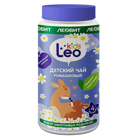 Изображение товара Леовит Leo Kids Чай ромашковый гранулированный для детей 200 г