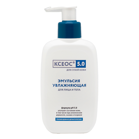Изображение товара КСЕОС 5.0 Эмульсия увлажняющая для лица и тела 250 мл 1 шт