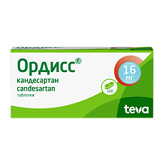Изображение товара Ордисс таблетки 16 мг 60 шт