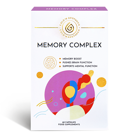 Gold'n Apotheka Memory Complex 30/60/90 Мемори Комплекс капсулы массой 600 мг 60 шт