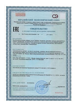 Gold'n Apotheka Detox 30/60/90 Хлорелла (Chlorella) капсулы массой 600 мг 100 шт