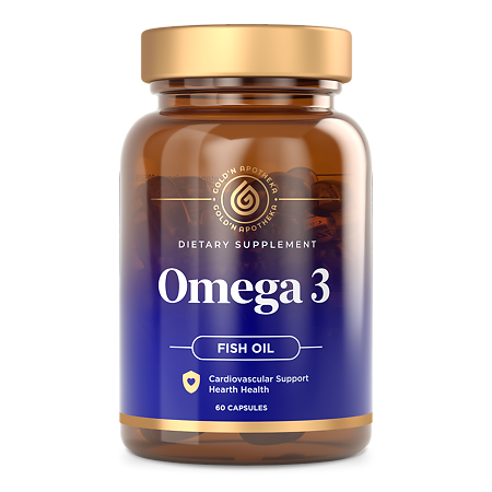 Gold'n Apotheka Omega-3 30/60/90 Омега-3 капсулы массой 1400 мг 60 шт