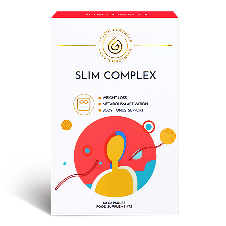Изображение товара Gold'n Apotheka Slim Complex Термогенный комплекс для похудения 60 капсул