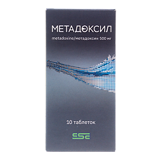 Изображение товара Метадоксил таблетки 500 мг 10 шт