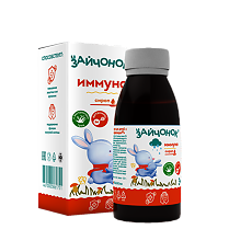 Купить Зайчонок Иммуно сироп для детей с 3-х лет фл 100 мл 1 шт цена
