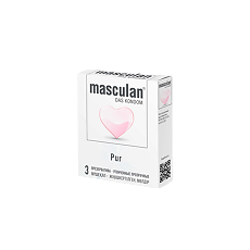 Купить <strong>Презервативы</strong> Masculan Pur ультратонкие 3 шт цена