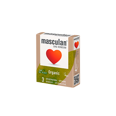 Презервативы Masculan Organic 3 шт