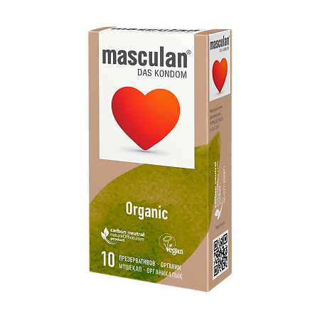 Презервативы Masculan Organic 10 шт