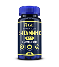 Изображение товара Витамин С 900 GLS капсулы по 500 мг 60 шт