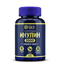 Купить Инулин GLS капсулы по 370 мг 180 шт цена