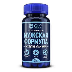 Купить Мужская формула GLS капсулы по 440 мг 60 шт цена