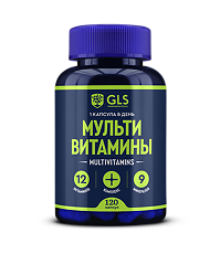 Купить Мультивитамины GLS 12+9 капсулы по 420 мг 120 шт цена