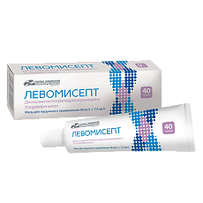 Изображение товара Левомисепт мазь для наружного применения 40 мг/г+7,5 мг/г 40 г 1 шт