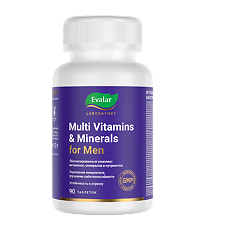 Купить Мультивитамины и минералы мужские таблетки покрыт.об. по 1,3 г 90 шт цена