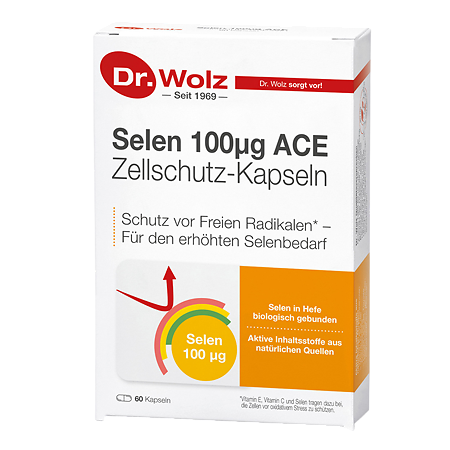 Доктор Вольц (Dr.Wolz) Селен 100/Selen ACE 100 mg капсулы массой 830 мг 60 шт