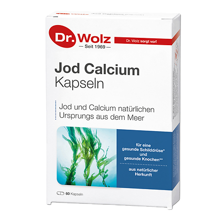 Доктор Вольц (Dr.Wolz) Йод кальций/Jod Calcium капсулы массой 481 мг 60 шт