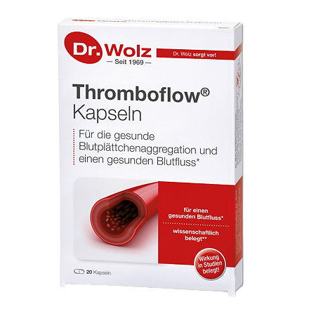 Доктор Вольц (Dr.Wolz) Тромбофлоу/Thromboflow капсулы массой 360 мг 20 шт
