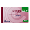 Квентиакс таблетки покрыт.плен.об. 200 мг 60 шт
