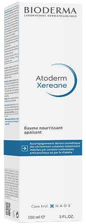 Bioderma Atoderm Xereane Успокаивающий питательный бальзам для восстановления очень сухой кожи лица и тела 150 мл 1 шт