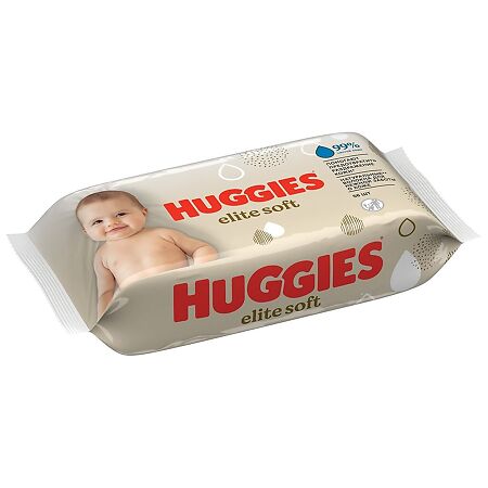 Huggies Влажные салфетки Elite Soft 56 шт