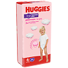 Huggies Трусики для девочек р.6 15-25 кг 44 шт