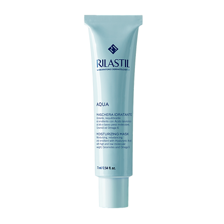 Изображение товара Риластил (Rilastil) Aqua Увлажняющая маска для лица восстанавливающая 75 мл 1 шт