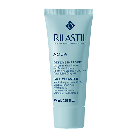 Риластил (Rilastil) Aqua Очищающий увлажняющий гель для лица 200 мл 1 шт