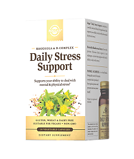 Купить Solgar Дневной стресс-контроль / Daily Stress Support Vegetable Capsules капсулы массой 924 мг 30 шт цена