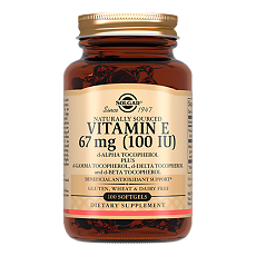 Купить Solgar Витамин Е 67 мг (100 МЕ) / Vitamin E 100 IU Softgels капсулы массой 560 мг 100 шт цена