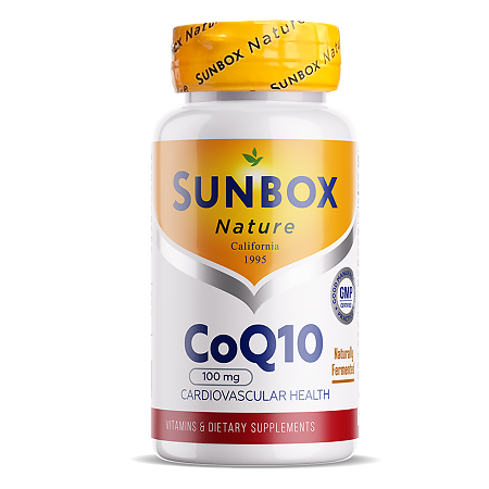 Sunbox Nature Коэнзим Q10/Co Q10 100 мг капсулы массой 675 мг 60 шт