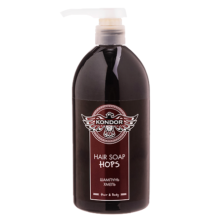 Кондор (Kondor) Hair&Body Шампунь для мужчин Hair Soap Hops Хмель 750 мл 1 шт