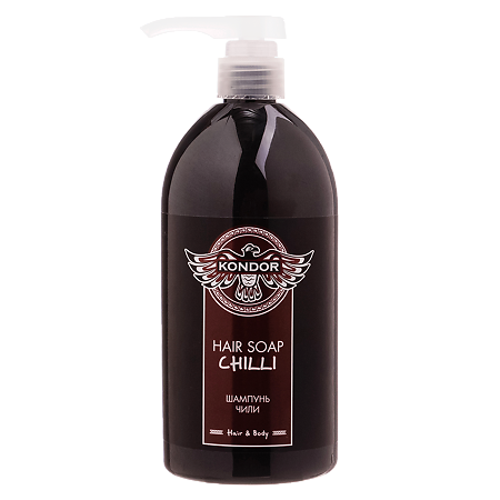 Кондор (Kondor) Hair&Body Шампунь для мужчин Hair Soap Chilli Чили 750 мл 1 шт