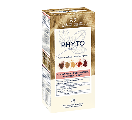 Phyto Color Краска для волос очень светлый золотистый блонд оттенок 9.3 1 шт