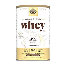 Купить Solgar Белковая сыворотка Whey to Go без ароматизатора порошок банка массой 377 г 1 шт цена