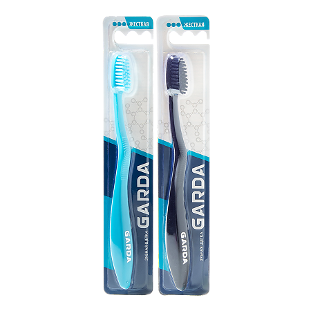 Зубная щетка Garda Classic жесткая 1 шт