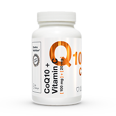Купить Elentra Nutrition Коэнзим Q10 100 мг+Витамин С 20 мг капсулы массой 316 мг 30 шт цена