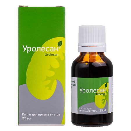 Изображение товара Уролесан капли для приема внутрь 25 мл натуральное средство для мочевыводящих путей и желчного пузы