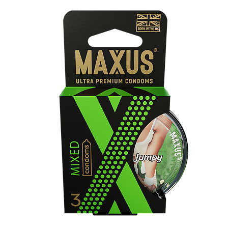 MAXUS Презервативы Mixed AIR набор микс 3 шт