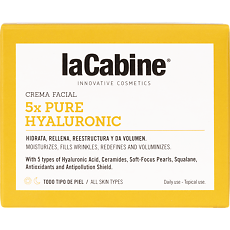 Купить LaCabine Крем для интенсивного увлажнения с гиалуроновой кислотой 5xPure Hyaluronic 50 мл 1 шт цена