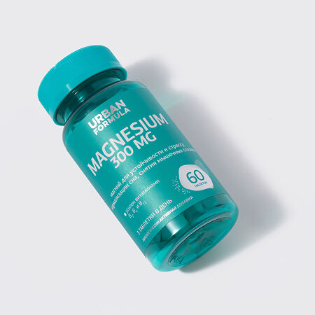 Urban Formula Magnesium Магний В6 Форте таблетки массой массой 1170 мг 60 шт