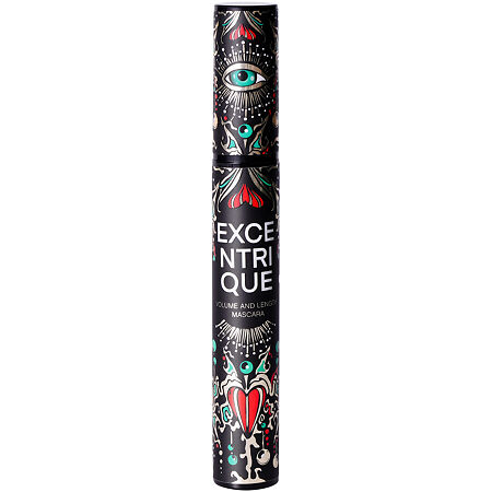 Vivienne Sabo Тушь для ресниц Excentrique с эффектом объема и удлинения черная тон 01 1 шт