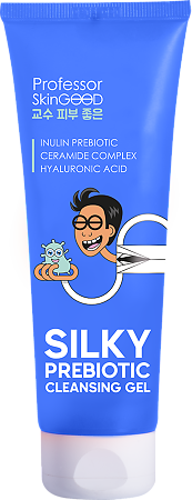 Professor SkinGOOD Увлажняющий гель для умывания с пребиотиками Silky Prebiotic Cleansing Gel деликатное очищение кожи без сухости и стянутости 120 мл 1 шт