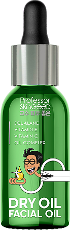 Professor SkinGOOD Питательное сухое масло для лица с вит E и С Facial Dry Oil экспресс-питание кожи лица 30 мл 1 шт