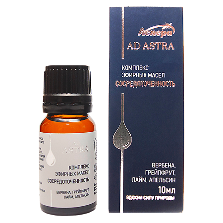 Изображение товара Комплекс эфирных масел Сосредоточенность 10 мл 1 шт