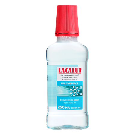 Lacalut White Multi-effect Ополаскиватель для полости рта с мицеллярной водой 250 мл 1 шт