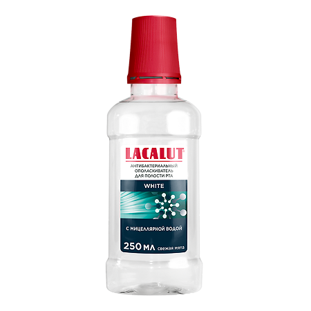 Lacalut White Ополаскиватель для полости рта с мицеллярной водой 250 мл 1 шт