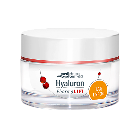 Medipharma Cosmetics Hyaluron Pharma Lift Крем для лица дневной SPF30 50 мл 1 шт