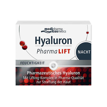Medipharma Cosmetics Hyaluron Pharma Lift Крем для лица ночной 50 мл 1 шт